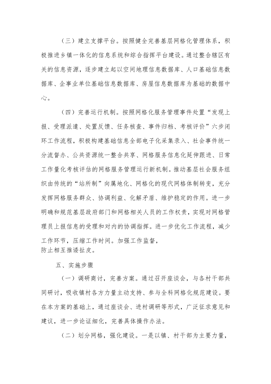 XX镇全科网格规范建设实施方案.docx_第3页