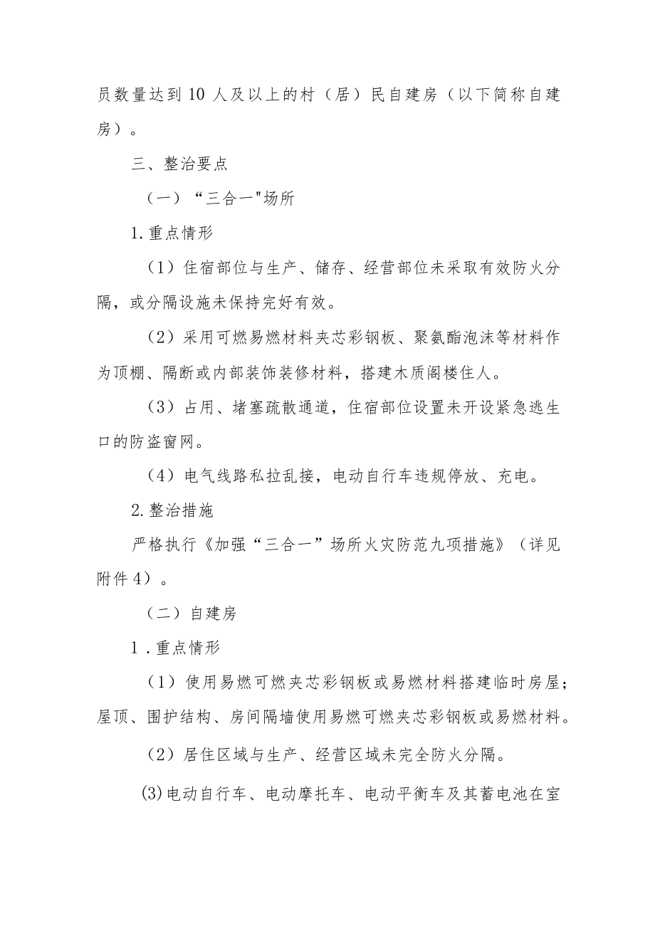 XX镇2022消防安全“扫雷”行动工作方案.docx_第2页