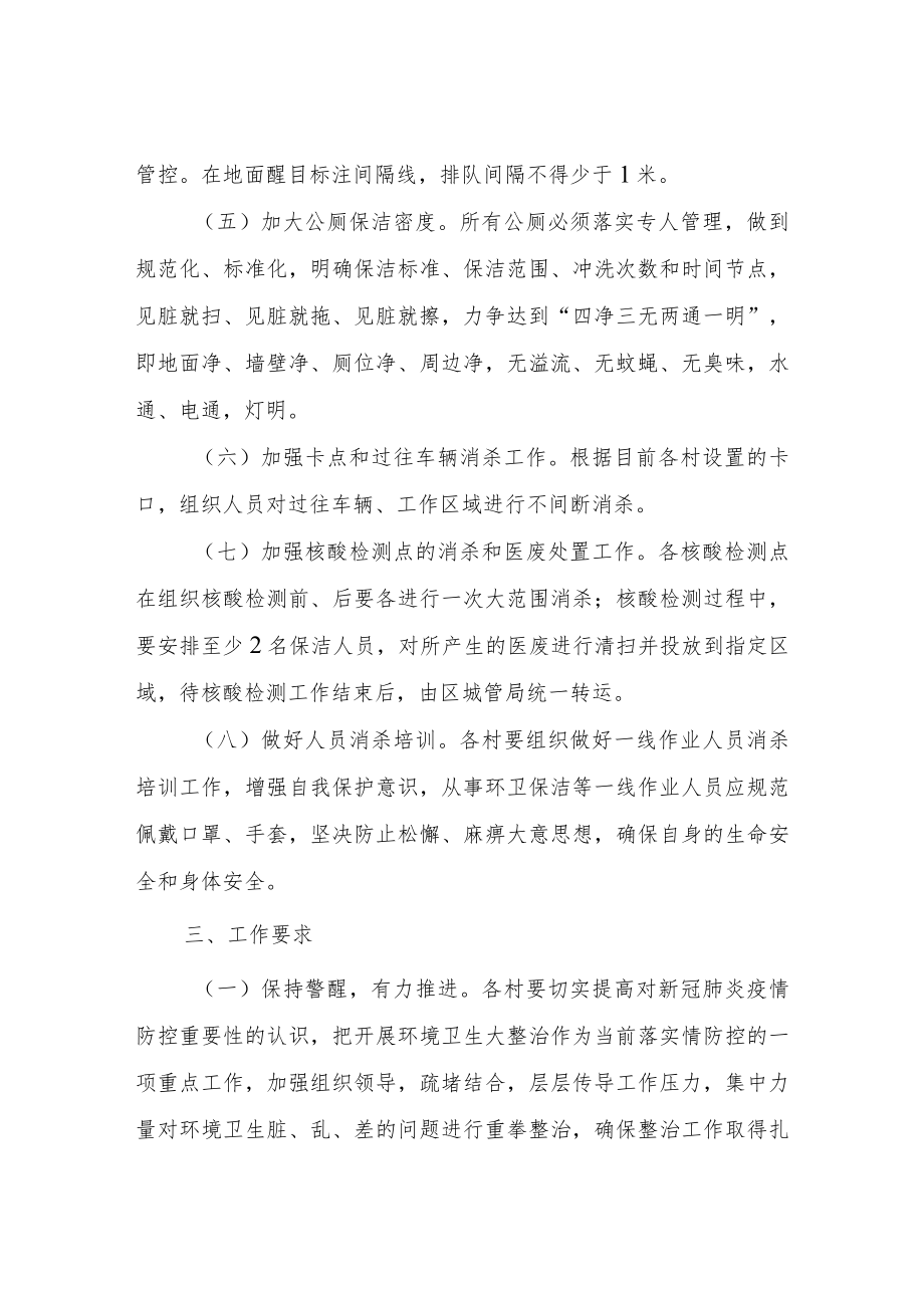 XX镇环境整治与医废处置消杀工作方案.docx_第3页
