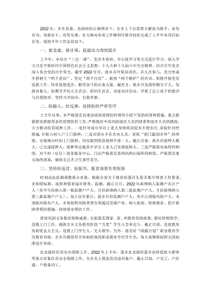 乡2022上半工作总结.docx