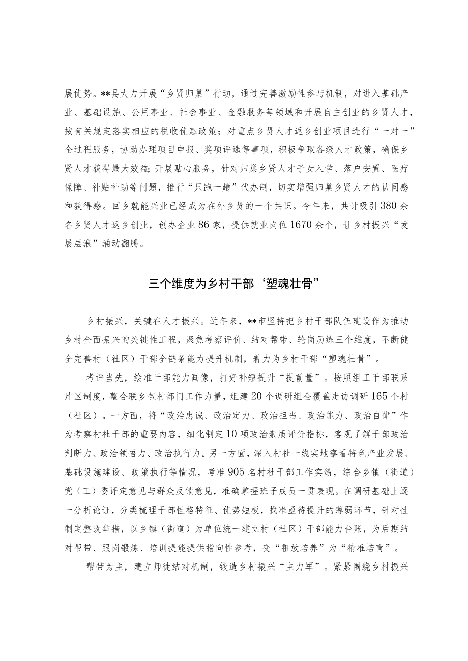 人才振兴经验交流材料.docx_第2页