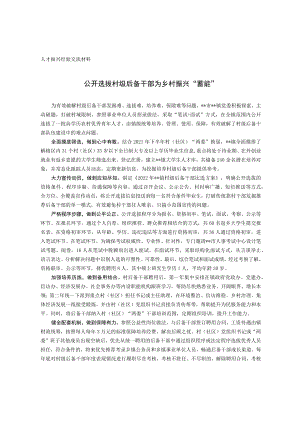 人才振兴经验交流材料(1).docx