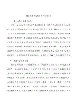 健全成果转化服务体系行动计划.docx