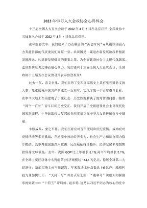 【奋进新征程 建功新时代】人大会政协会心得体会四.docx