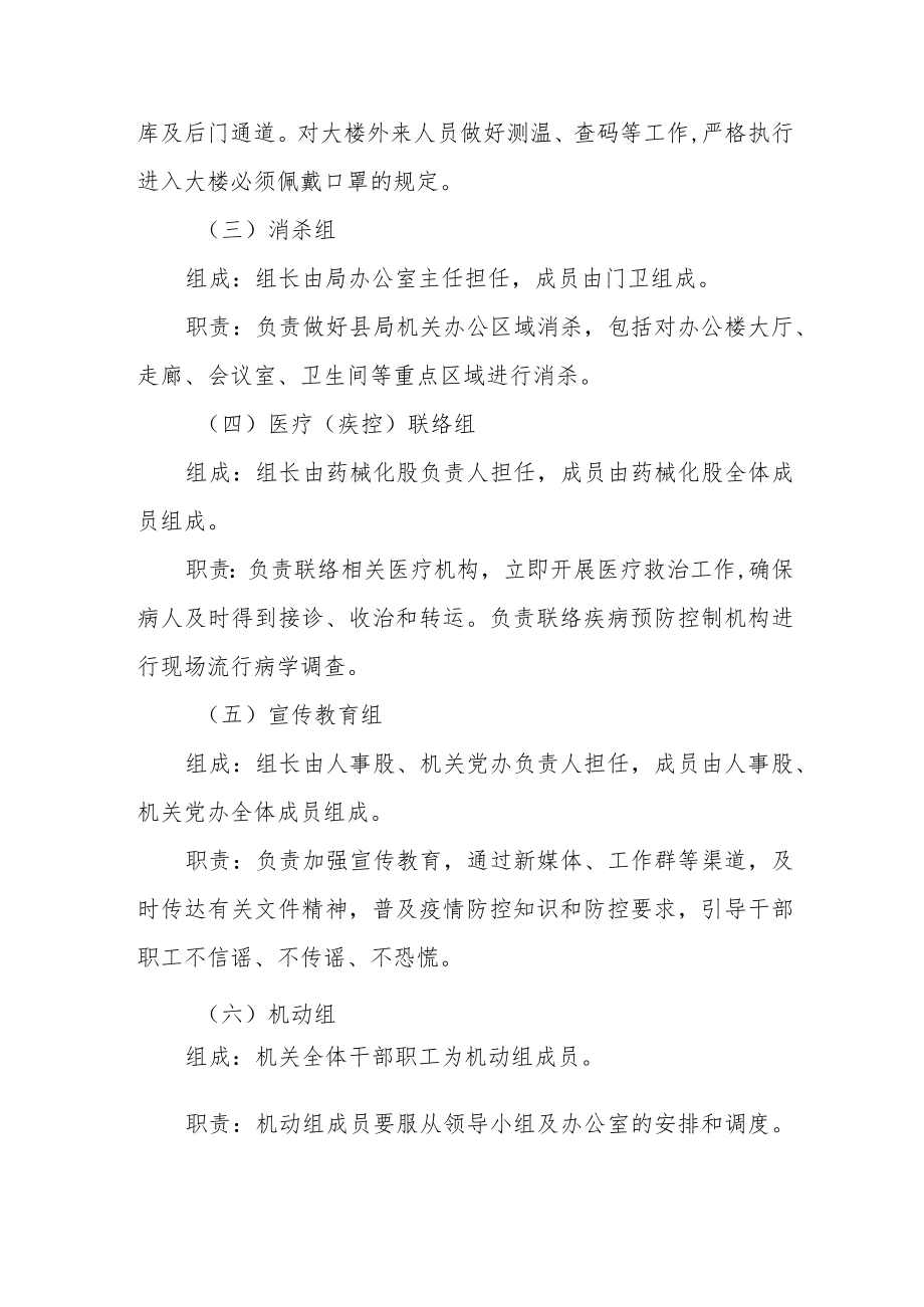 XX县市场监督管理局机关单位新冠肺炎疫情防控工作应急预案.docx_第3页