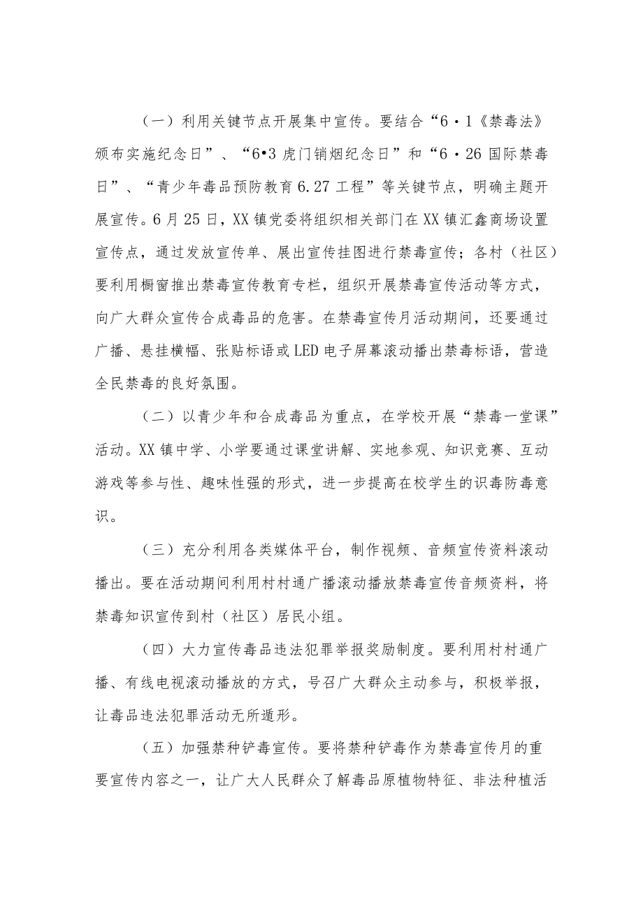 2022“全民禁毒月”禁毒宣传教育工作方案.docx_第2页