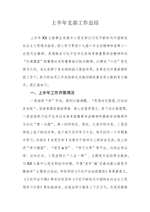 2022上半支部工作总结.docx