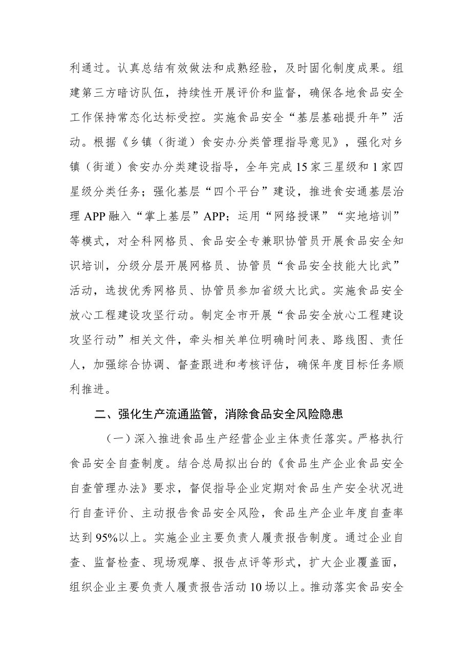 2022全市食品安全监管主要环节重点工作任务.docx_第3页