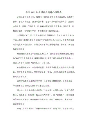 学习2022全国两会心得体会5.docx