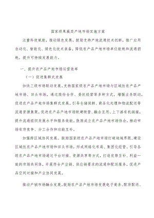 国家级果蔬类产地市场实施方案.docx