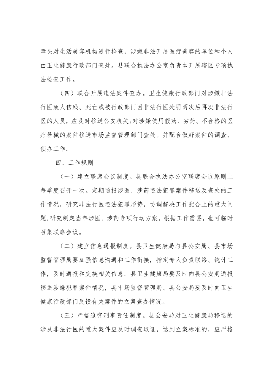XX县医疗卫生行业综合监管联合执法长效机制.docx_第3页