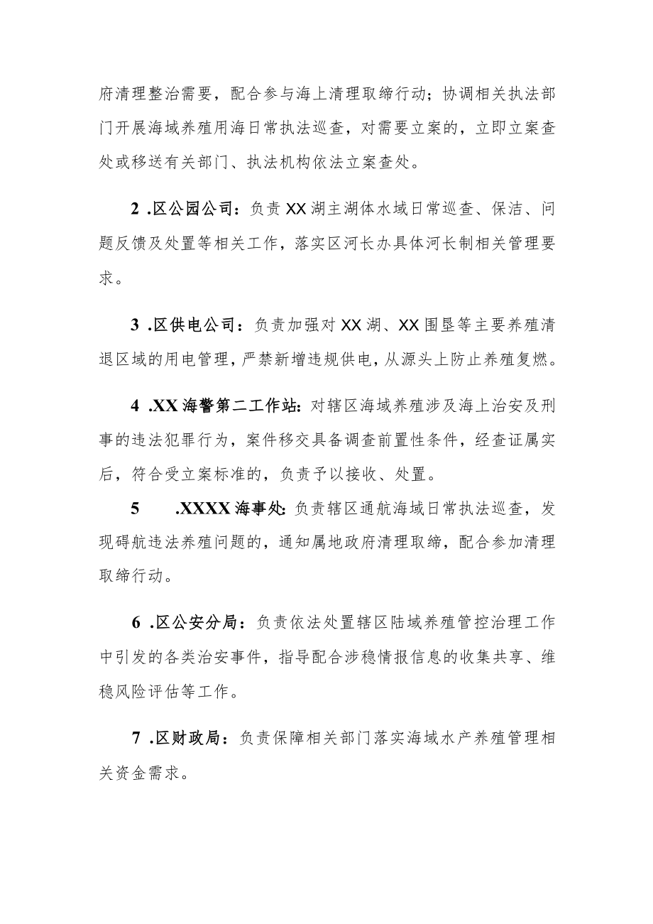 XX投资区海域水产养殖网格化管理工作方案.docx_第3页