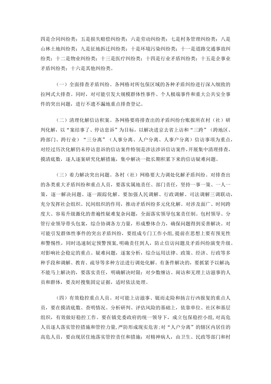 xxx镇社会治理大走访大排查 工作实施方案.docx_第2页