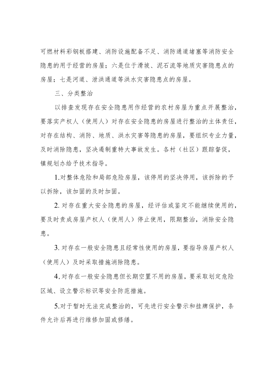 XX镇农村房屋安全隐患排查整治工作方案.docx_第2页