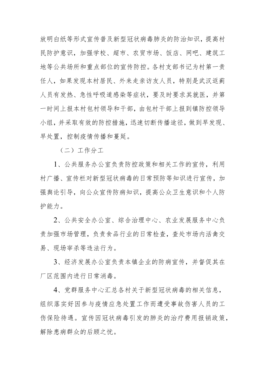 乡镇应对新型冠状病毒感染的肺炎应急预案.docx_第2页