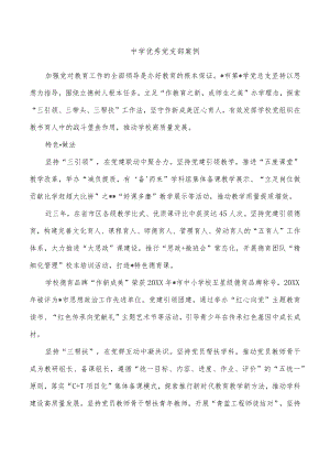 中学优秀党支部案例.docx