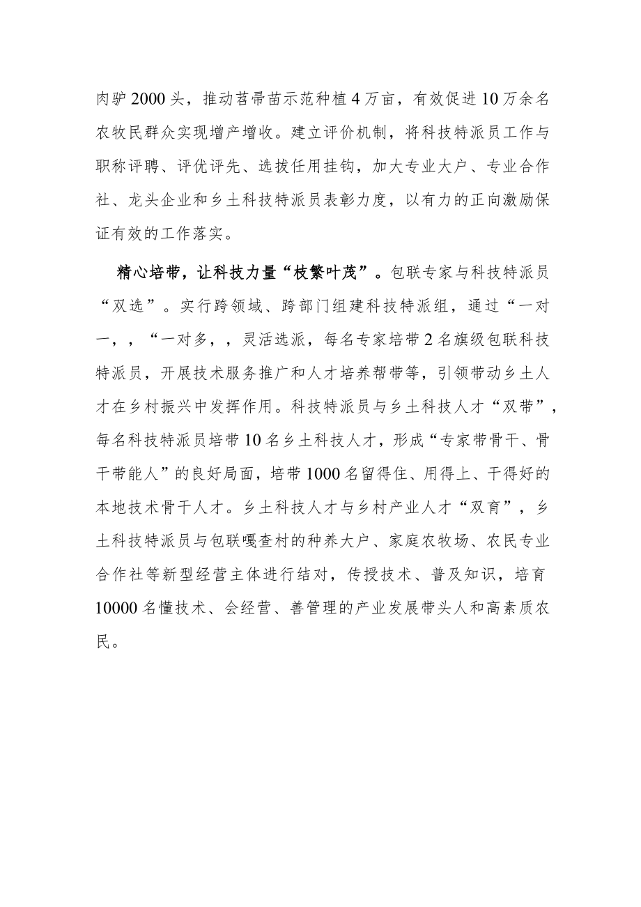 乡村科技人才“个十百千万”工作模式总结.docx_第2页