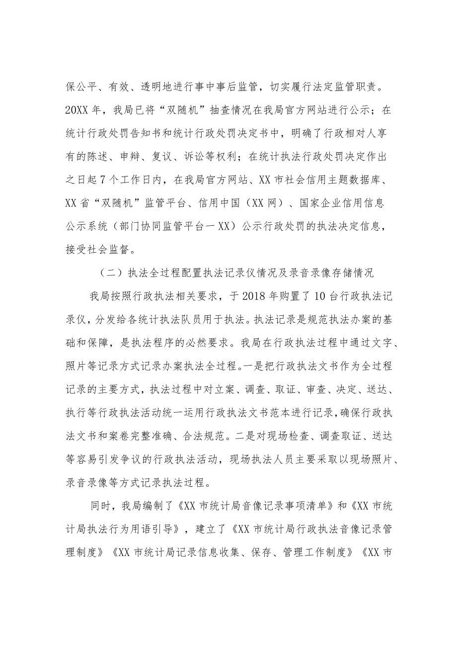 XX市统计局行政执法工作情况总结.docx_第3页