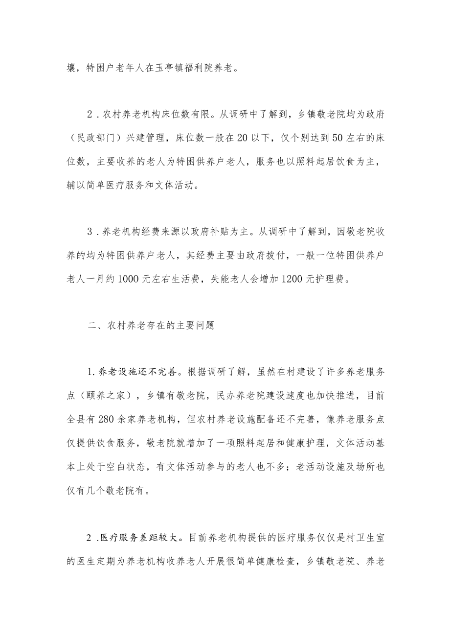 农村养老情况专题调研报告.docx_第3页