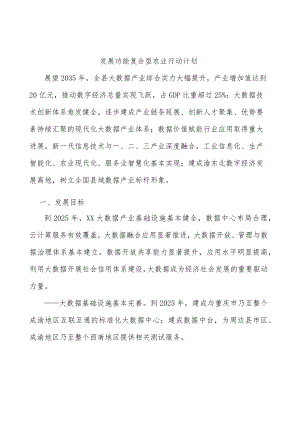 发展功能复合型农业行动计划.docx