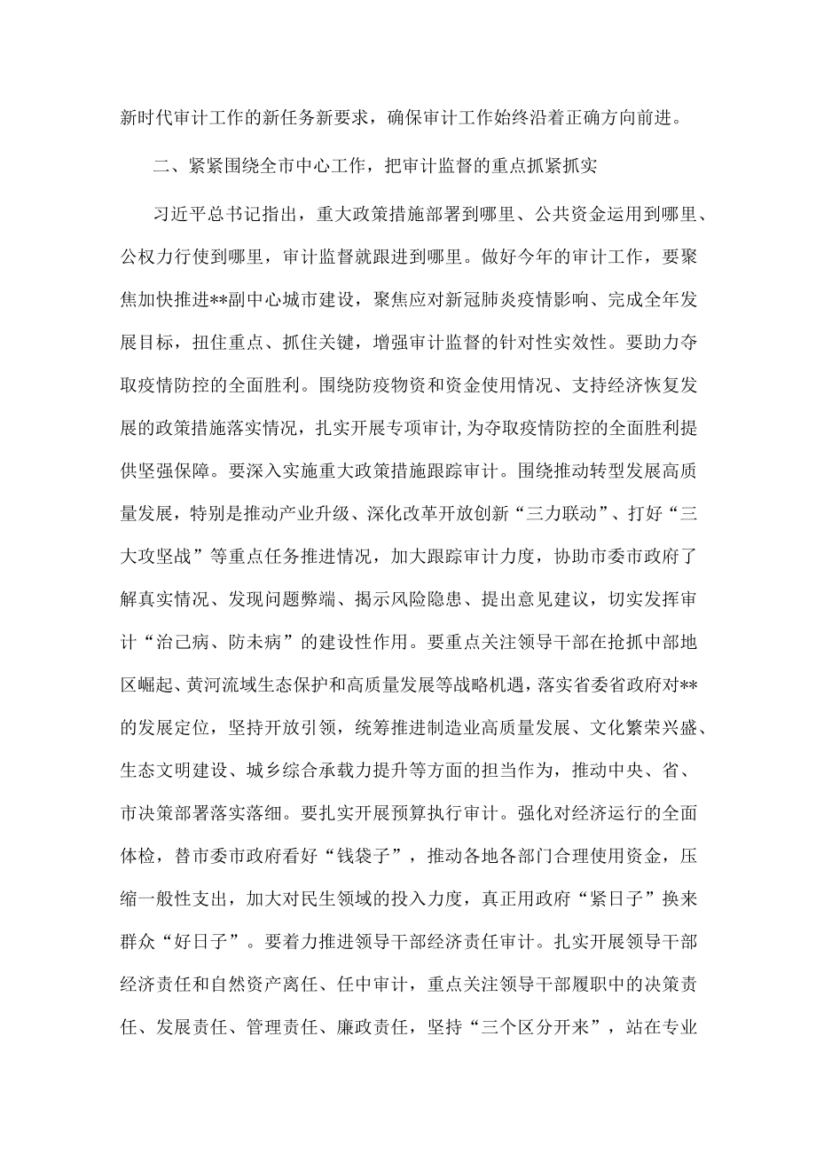 市委书记在市委审计委员会第二次会议上的讲话.docx_第2页