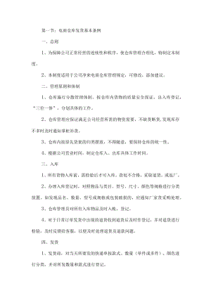 电商仓库发货规章制度.docx