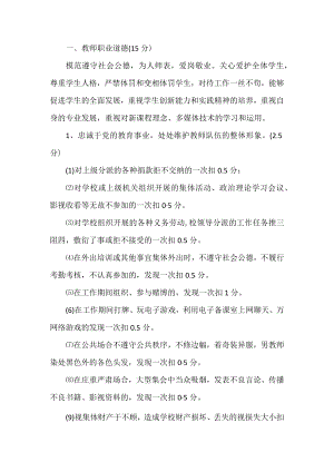 学校教师工作考核细则.docx