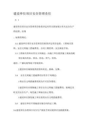 建设单位项目安全管理责任.docx