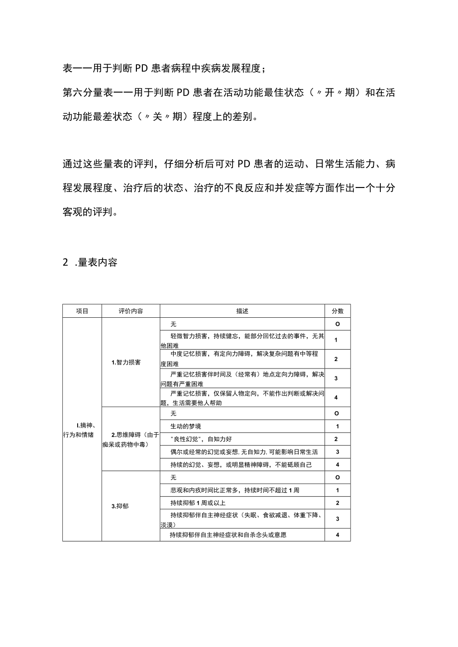 2022帕金森病常用量表的用法（全文）.docx_第2页