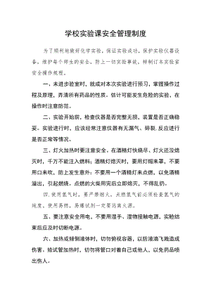 学校实验课安全管理制度.docx
