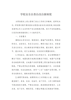 学校安全自查自改自报制度.docx