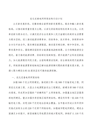 优化完善电网网架结构行动计划.docx