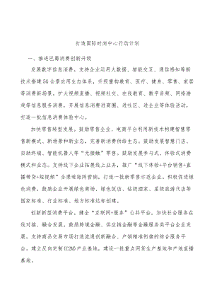 打造国际时尚中心行动计划.docx