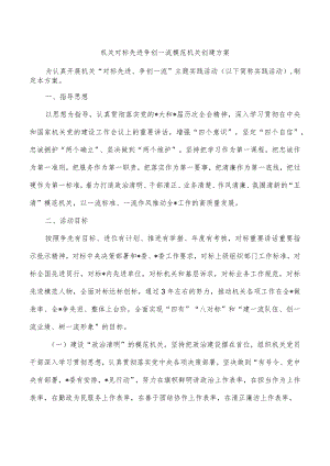 机关对标先进争创一流模范机关创建方案.docx