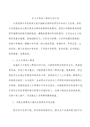 扩大中等收入群体行动计划.docx