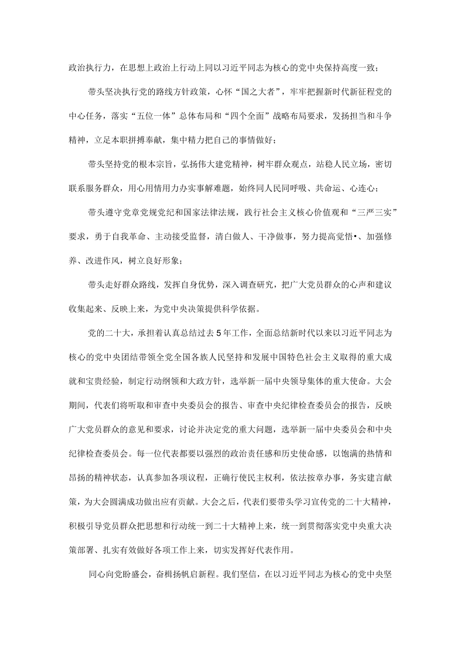 忠实履行代表职责充分发挥代表作用全文.docx_第2页