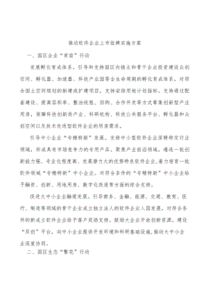 推动软件企业上市挂牌实施方案.docx