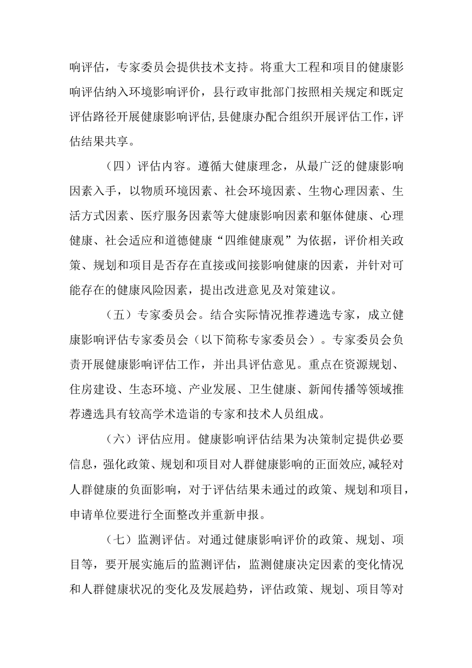 新时代健康影响评估制度建设试点工作实施方案.docx_第3页
