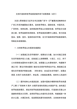支持打造桂林世界级旅游城市若干政策措施（试行）.docx