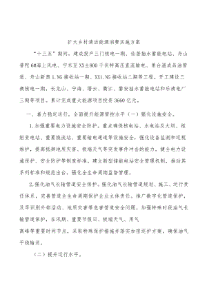 扩大乡村清洁能源消费实施方案.docx
