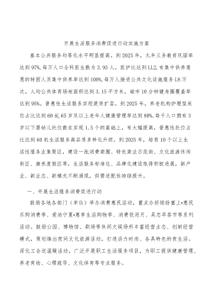 开展生活服务消费促进行动实施方案.docx