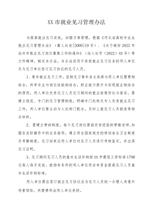 就业见习管理办法.docx