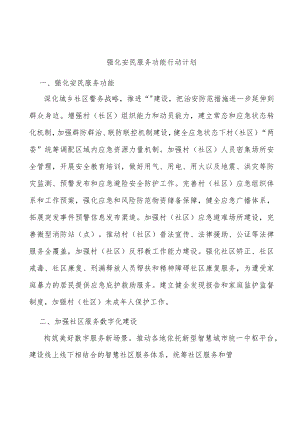 强化安民服务功能行动计划.docx