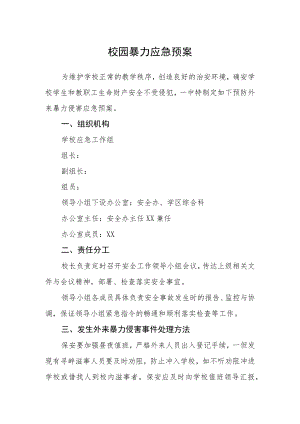 校园暴力应急预案.docx