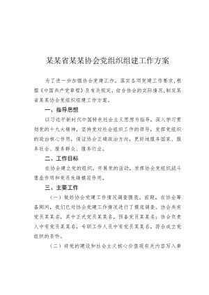 某某省某某协会党组织组建工作方案.docx