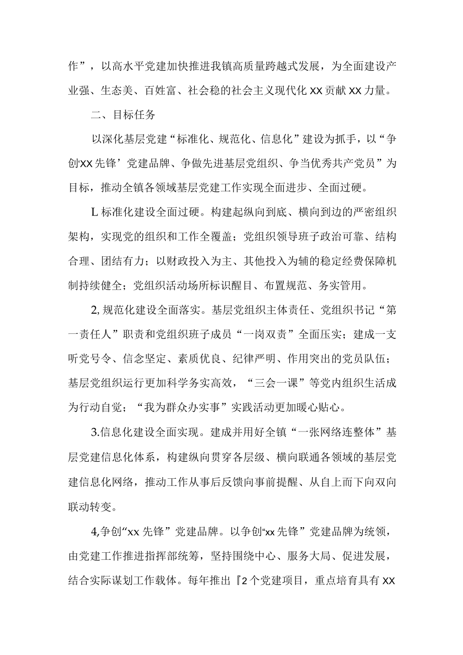 关于开展“三化三争”主题活动推动基层党建工作全面进步全面过硬的工作计划.docx_第2页