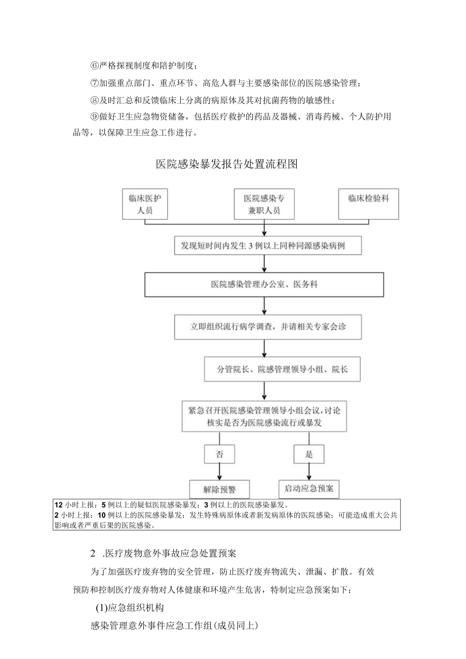 医院感染管理意外事件应急处置预案.docx_第3页