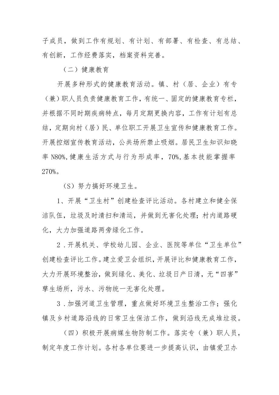 创建国家级卫生镇工作实施意见.docx_第2页