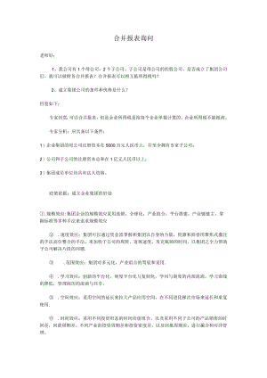 合并报表咨询.docx