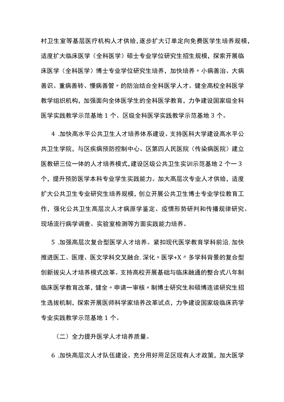 加快深化医学教育创新发展实施方案.docx_第3页